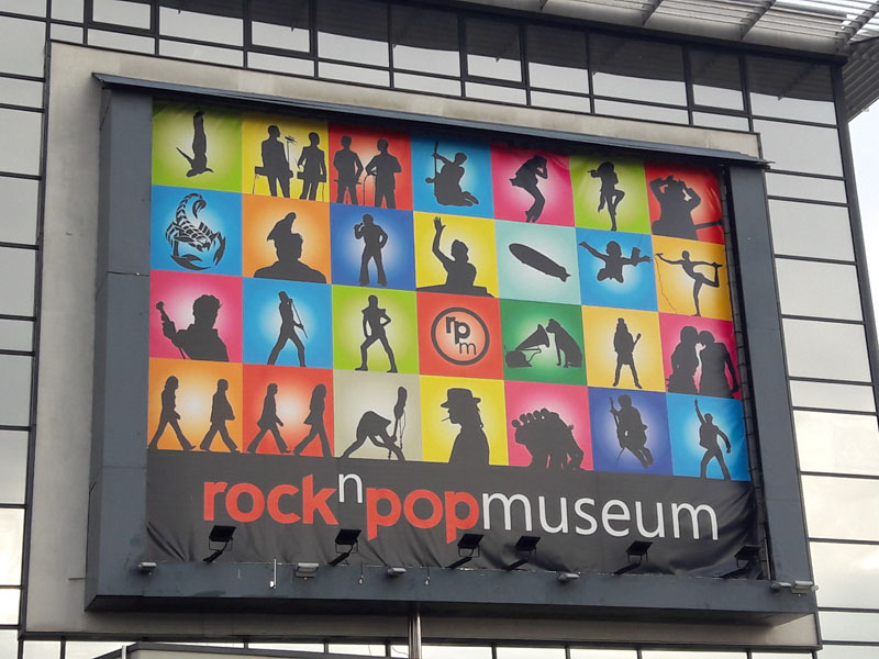 Besuch im RocknPopmuseum